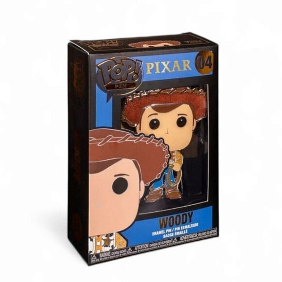 Pop! Pin Pixar Woody Enamel Pin - Picture 1 of 2